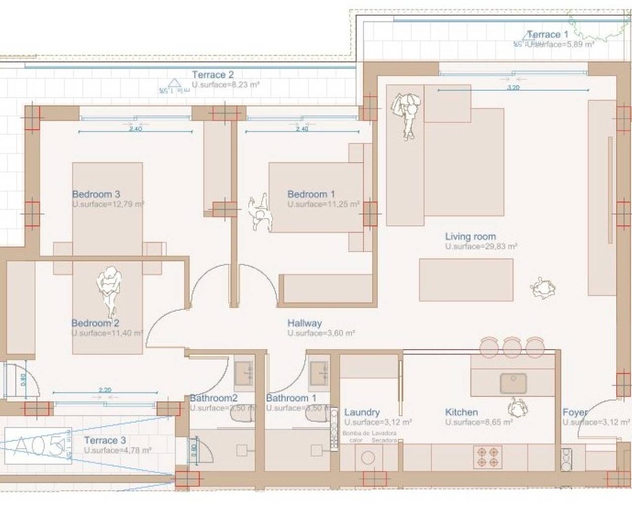 New Build - Apartment - Javea - Pueblo