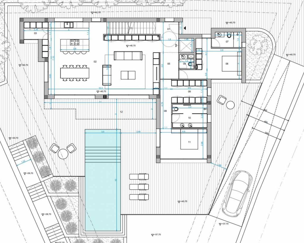 New Build - Detached villa - Moraira - Pla del Mar