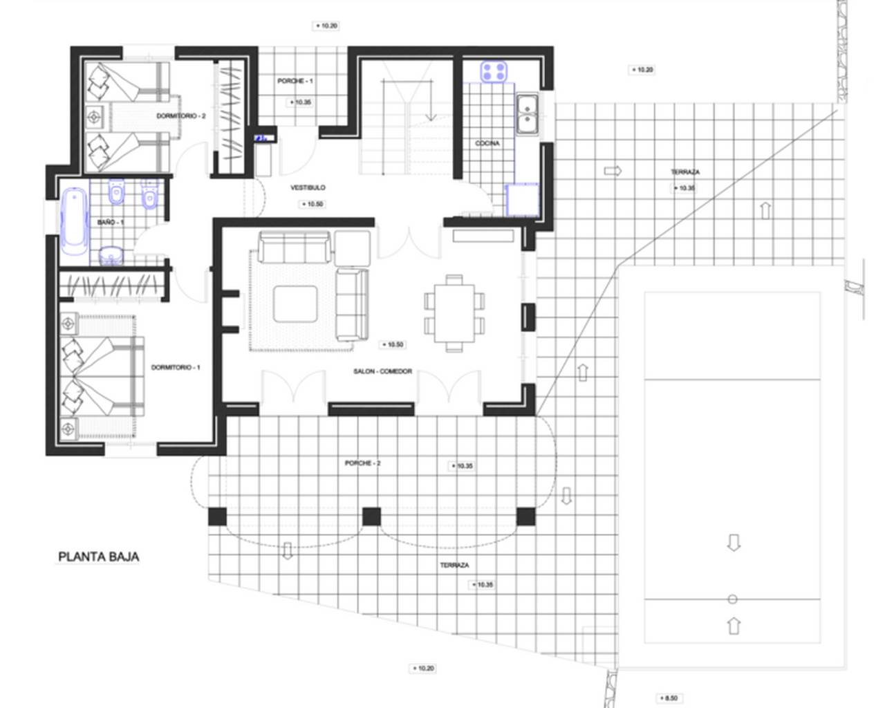 Nueva construcción  - Chalet - Moraira - El Portet