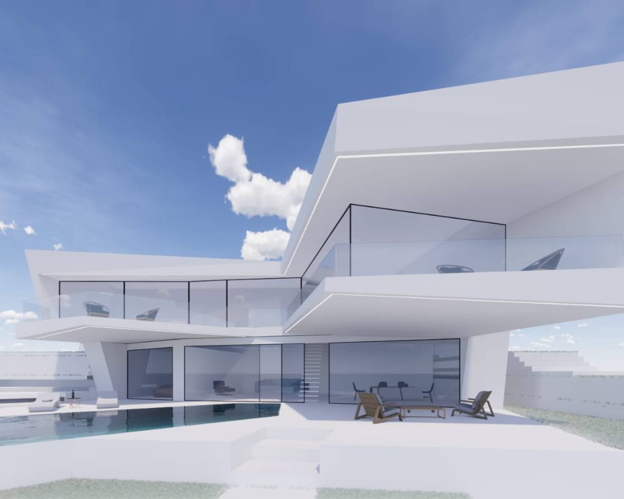 New Build - Вилла - Морайра - Cap Blanc