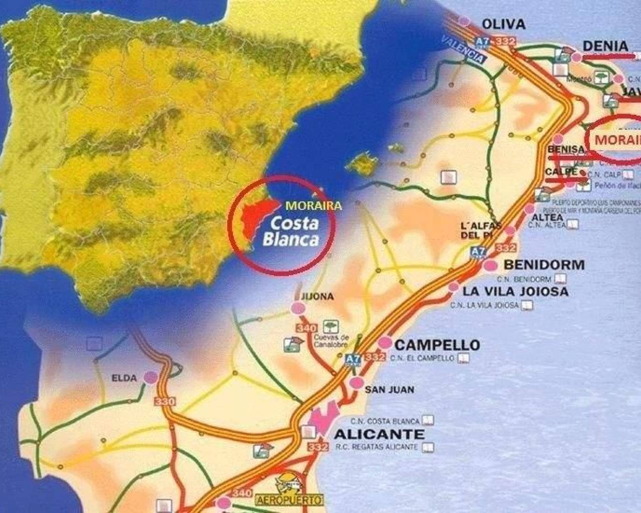 Продажа - Участок - Морайра - Moraira