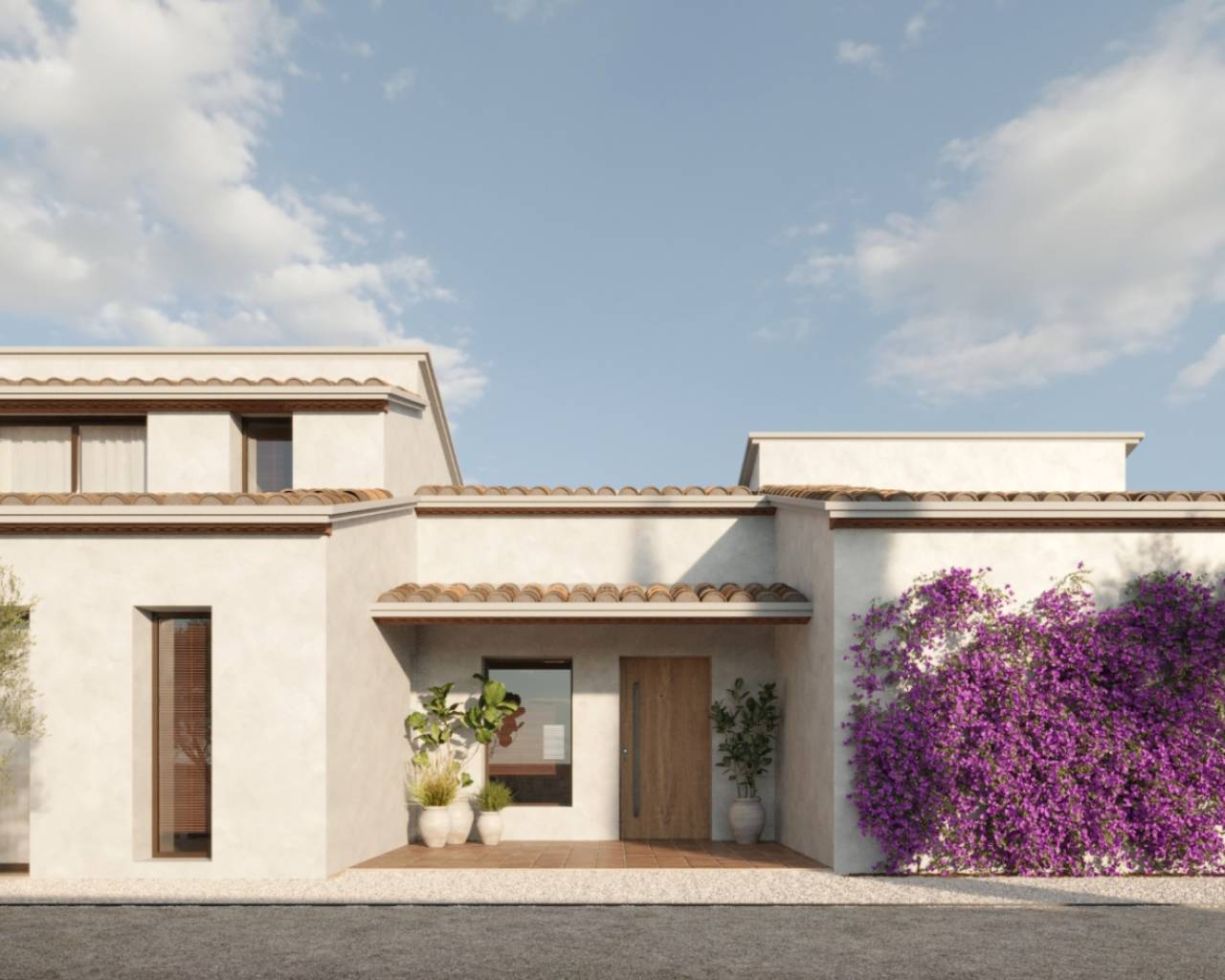 New Build - Дом в рустикальном стиле - Морайра - Moraira