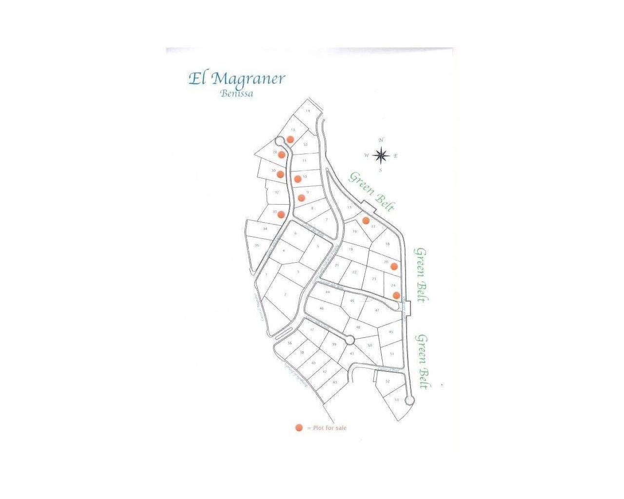 Venta - Parcela - Benissa - Magraner