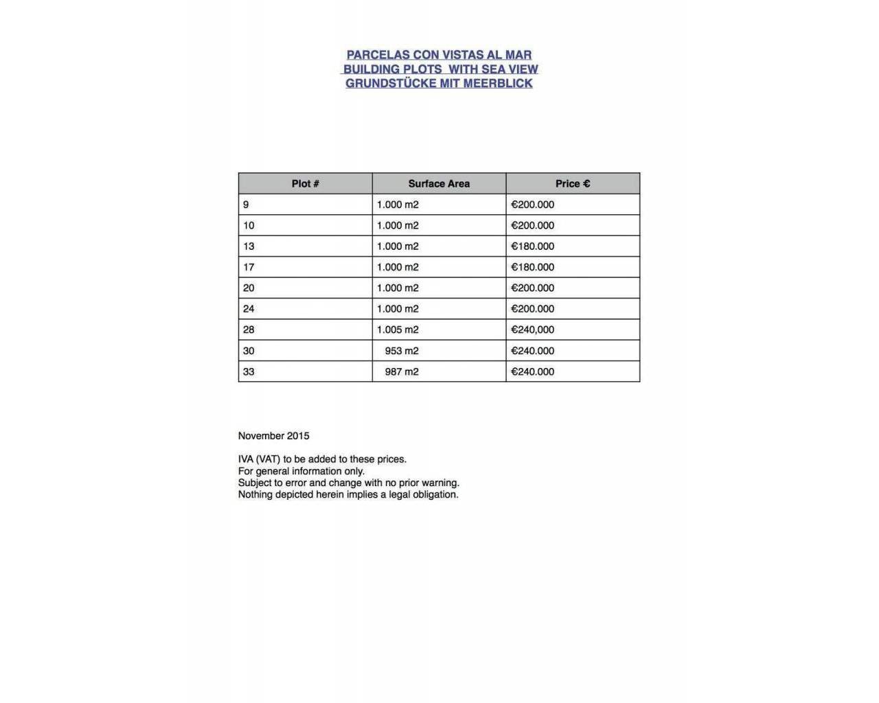 Venta - Parcela - Benissa - Magraner