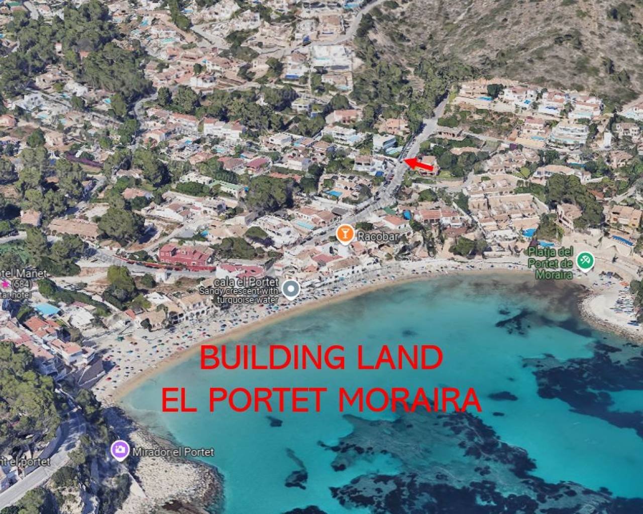 Sales - Plot - Moraira - El Portet