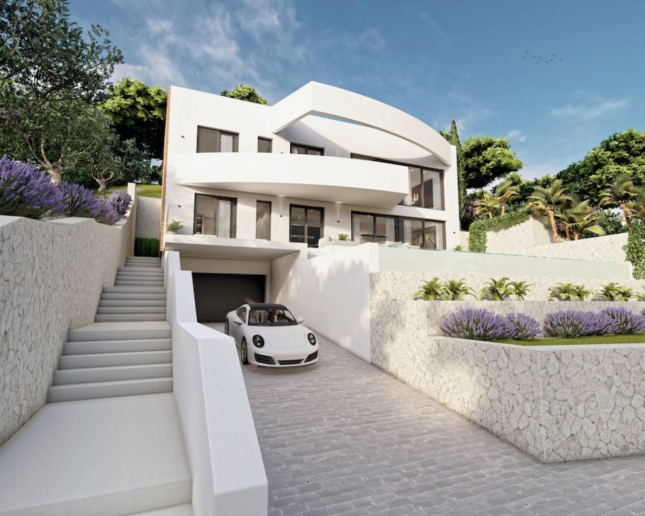 New Build - Villa individuelle - Altea - Sierra de Altea