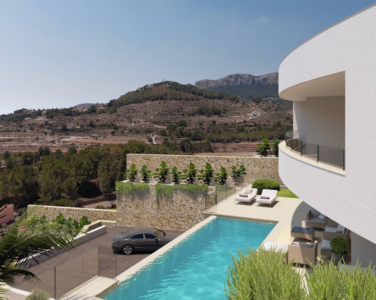 New Build - Villa individuelle - Calpe - Empedrola