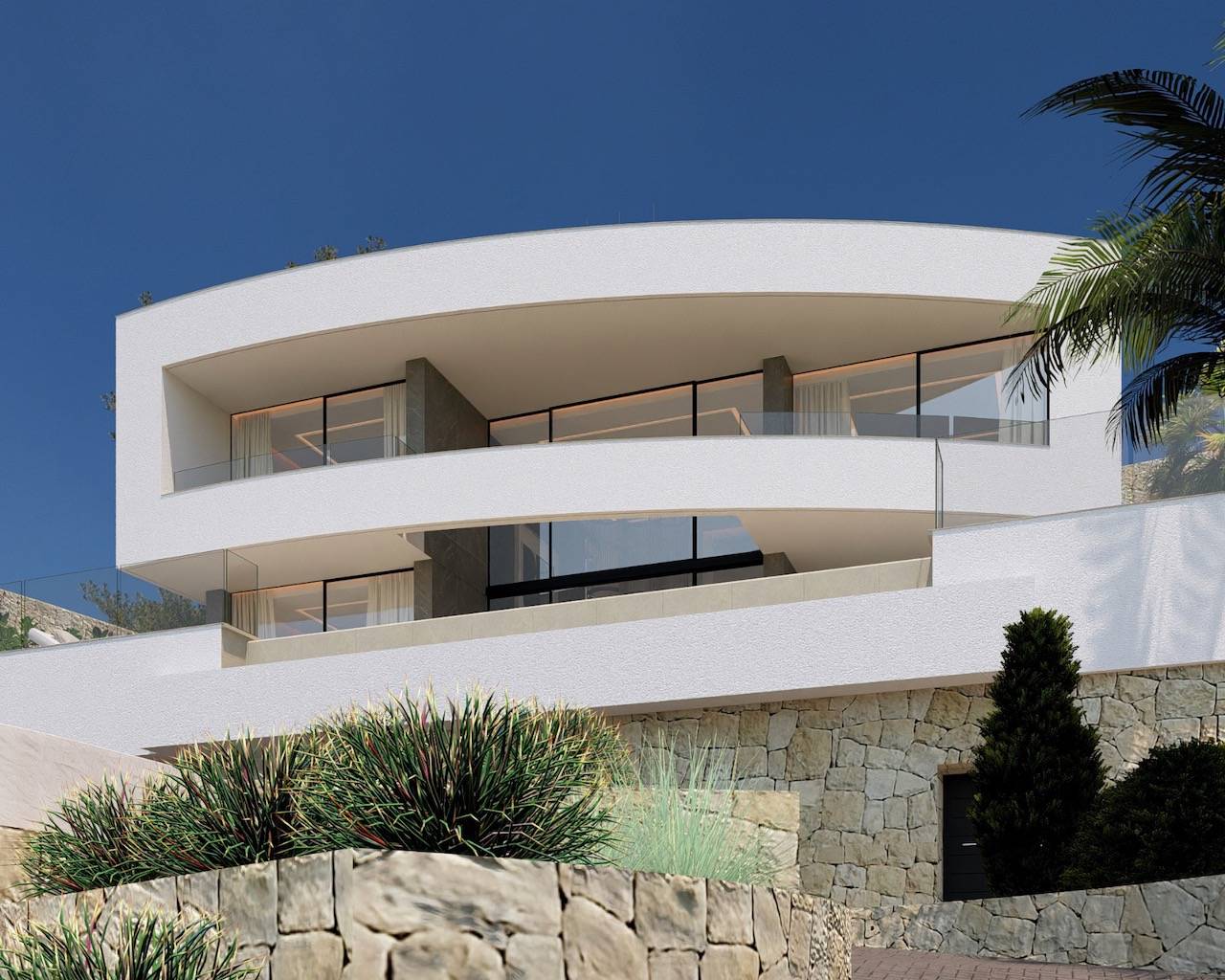 New Build - Villa individuelle - Calpe - Empedrola