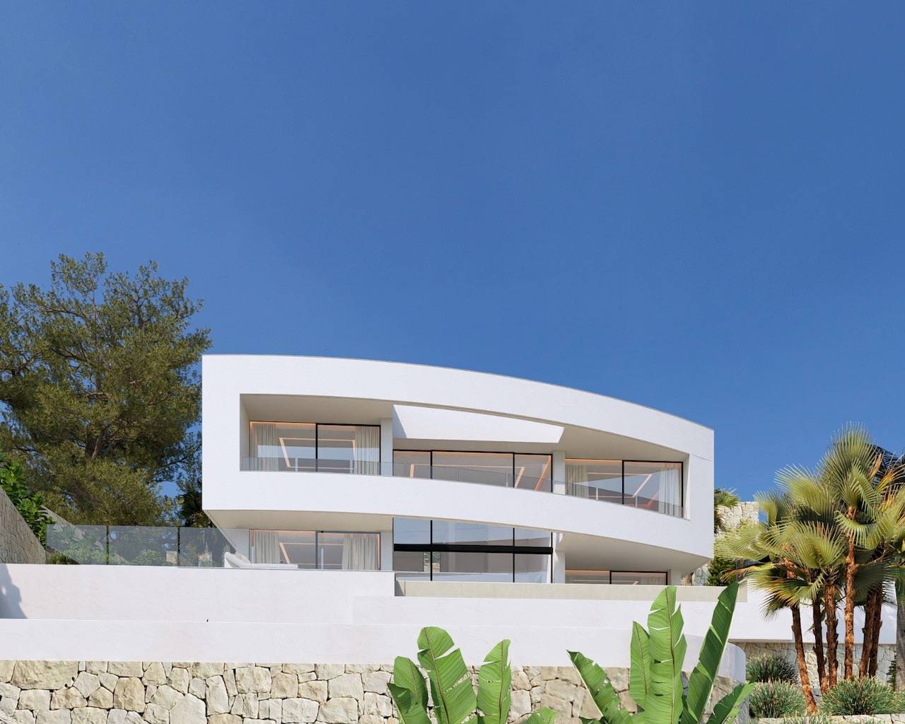 New Build - Villa individuelle - Calpe - Empedrola