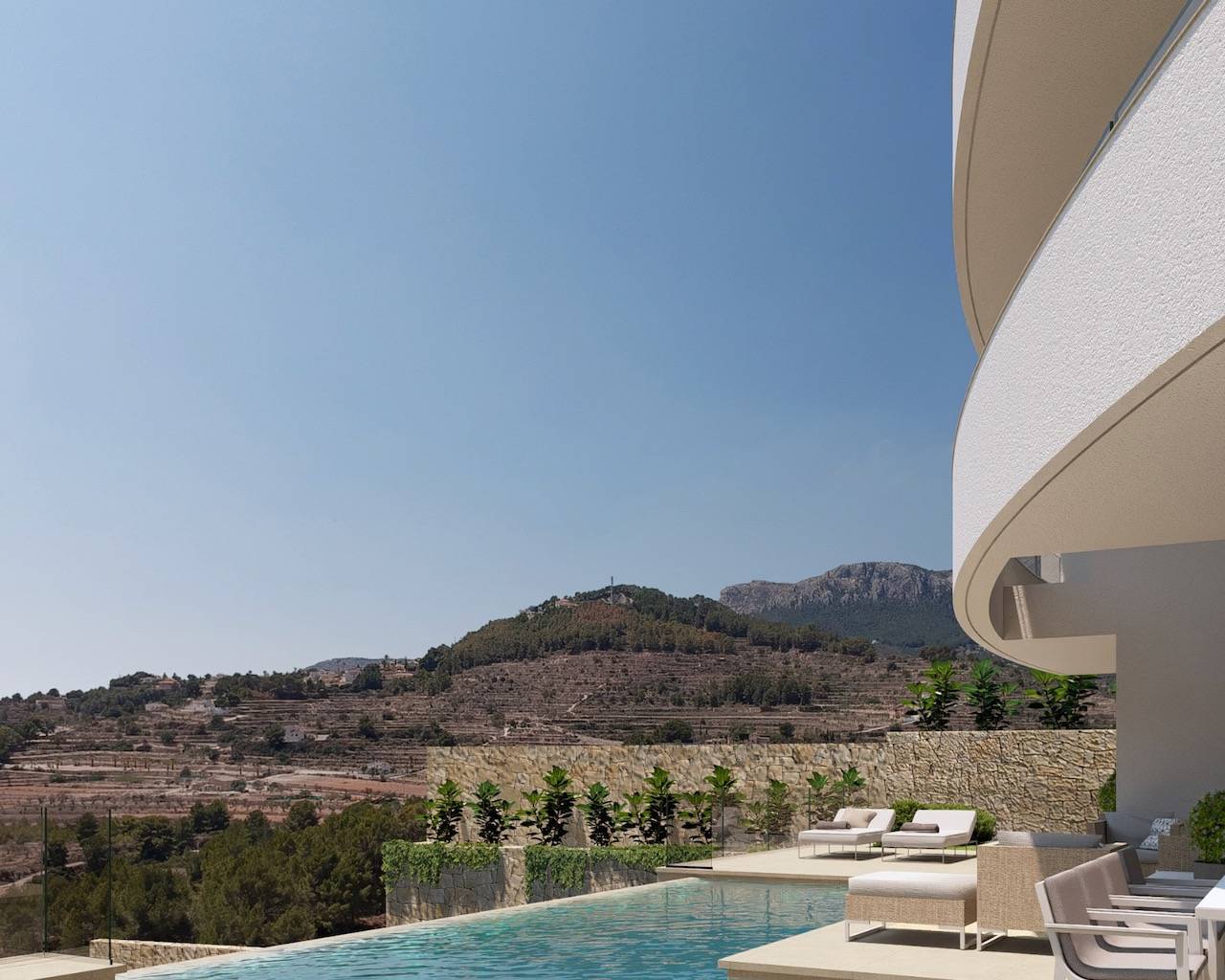 New Build - Villa individuelle - Calpe - Empedrola