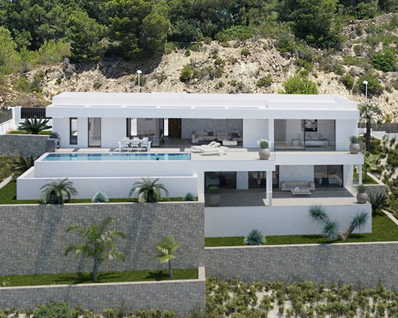 Vente - Villa individuelle - Calpe - Empedrola