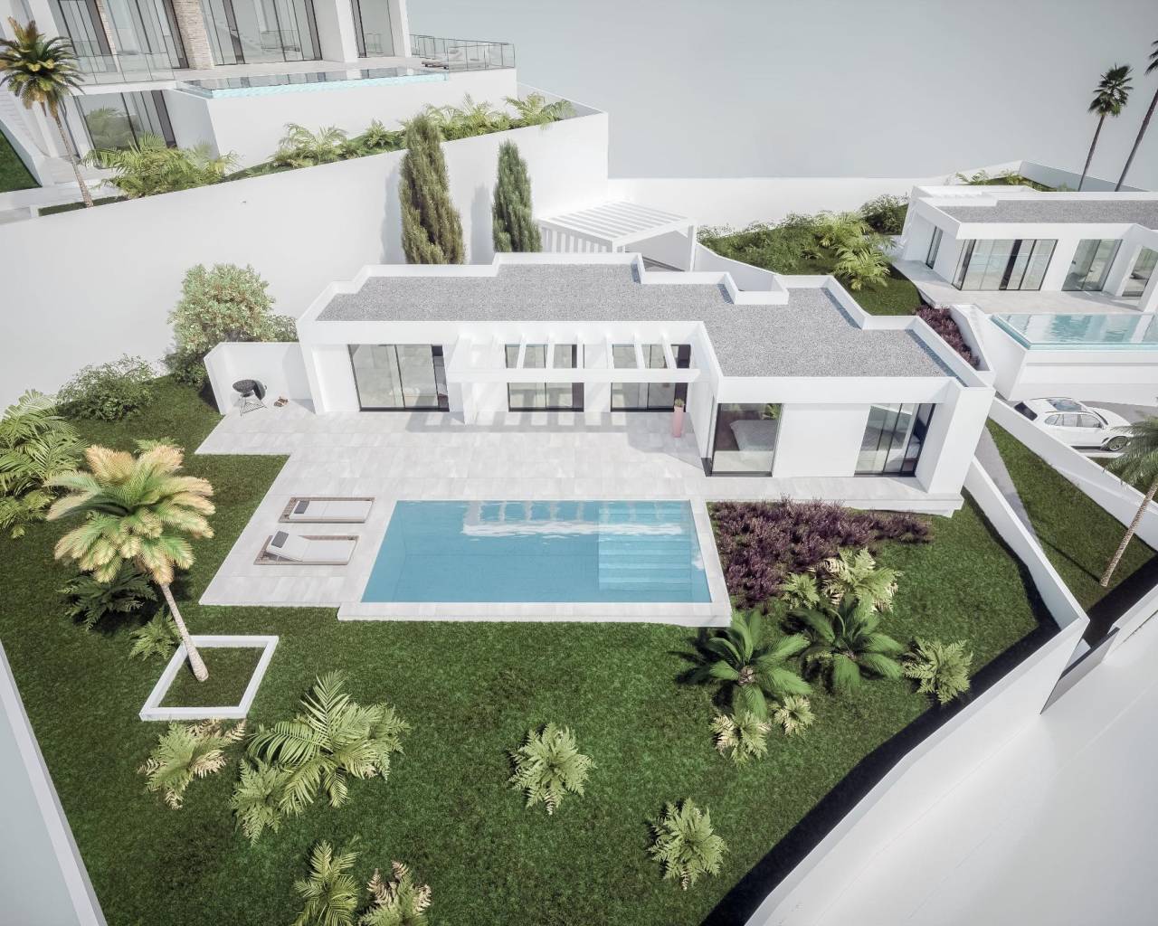 New Build - Villa individuelle - Moraira - Sol park