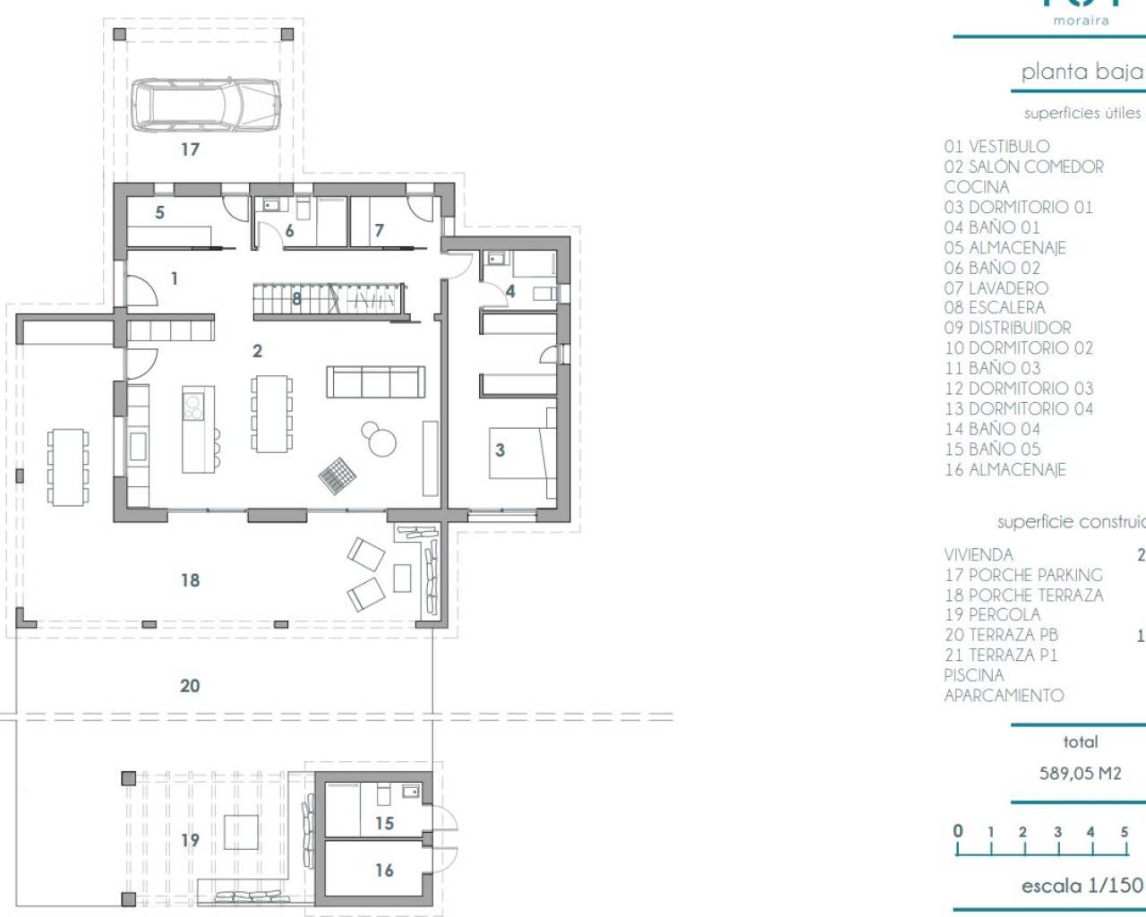 New Build - Villa individuelle - Moraira - Pinar de l'Advocat