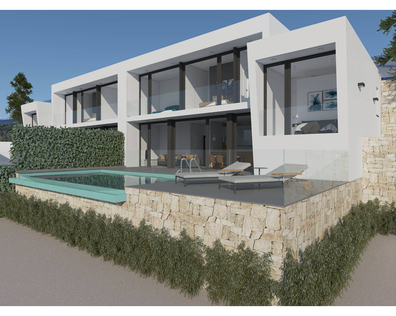 New Build - Villa individuelle - Moraira - Benimeit