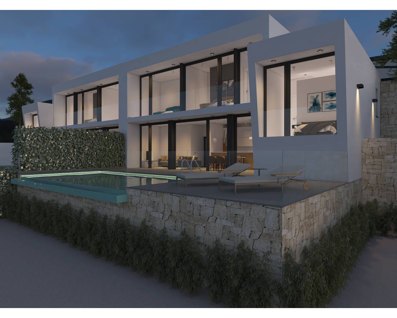 New Build - Villa individuelle - Moraira - Benimeit