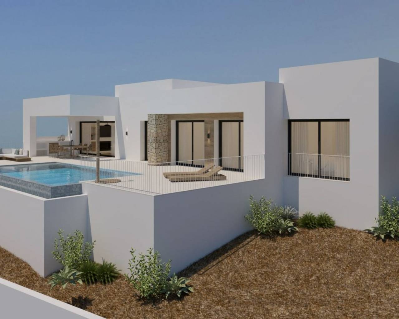 New Build - Villa individuelle - Jalon Valley - Urbanizacion
