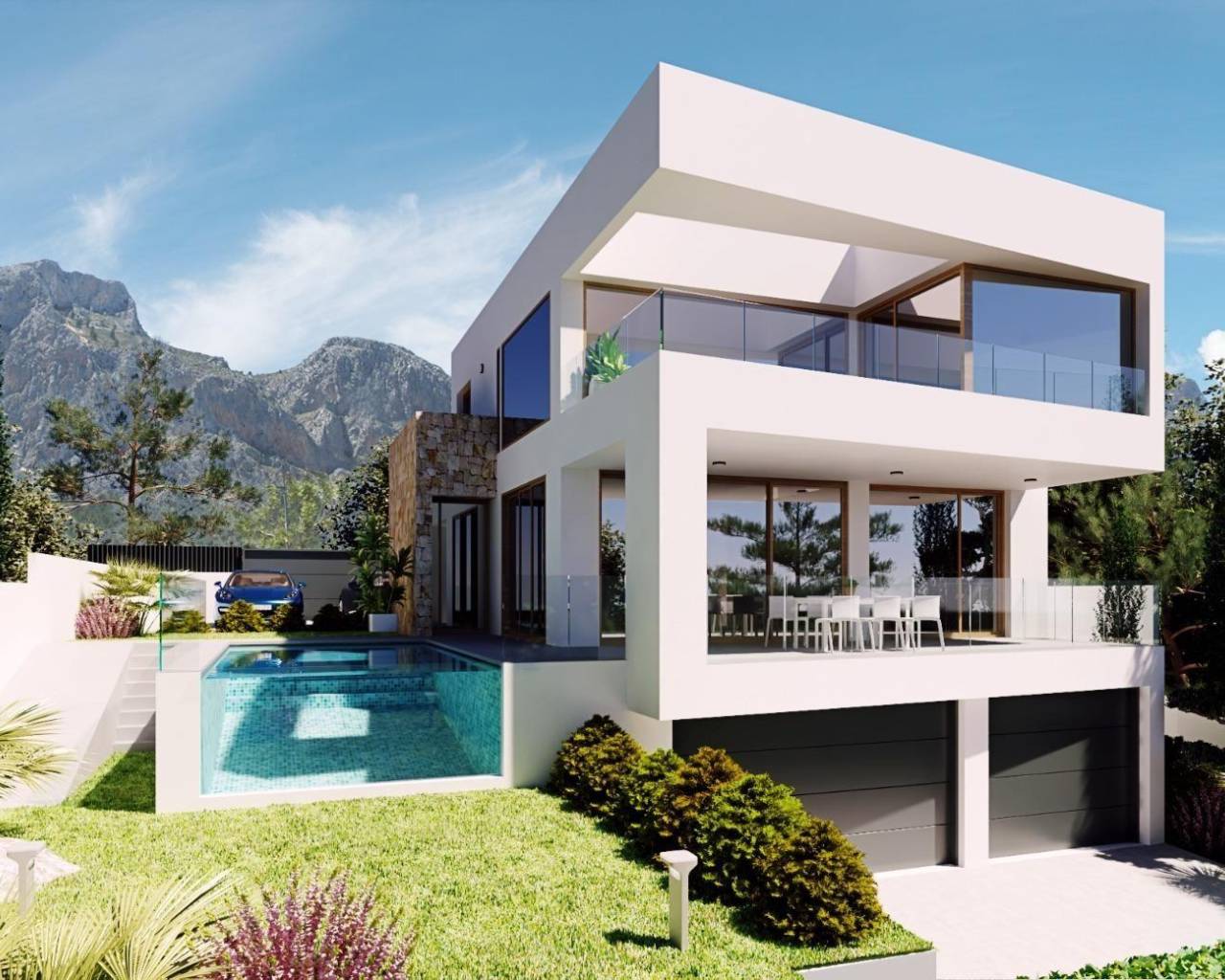 New Build - Detached villa - Polop