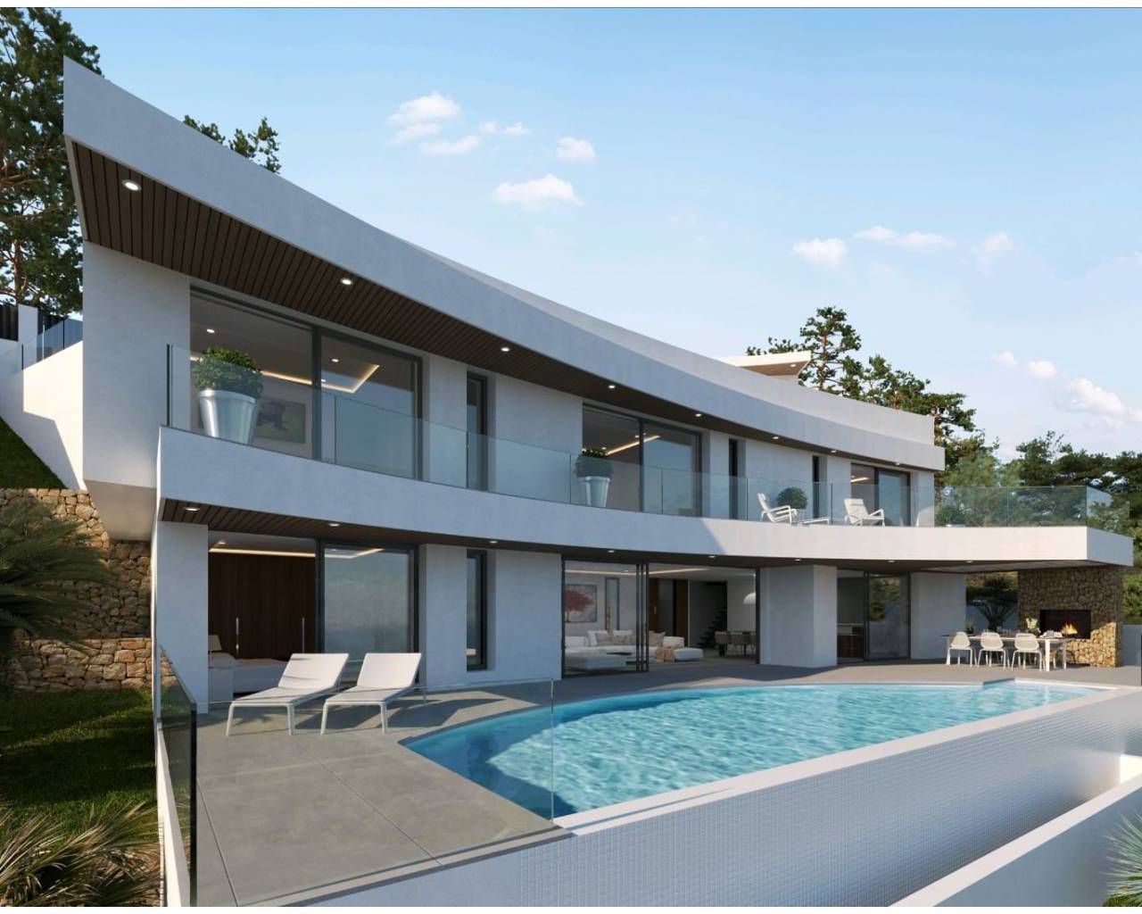 New Build - Villa individuelle - Calpe - Empedrola