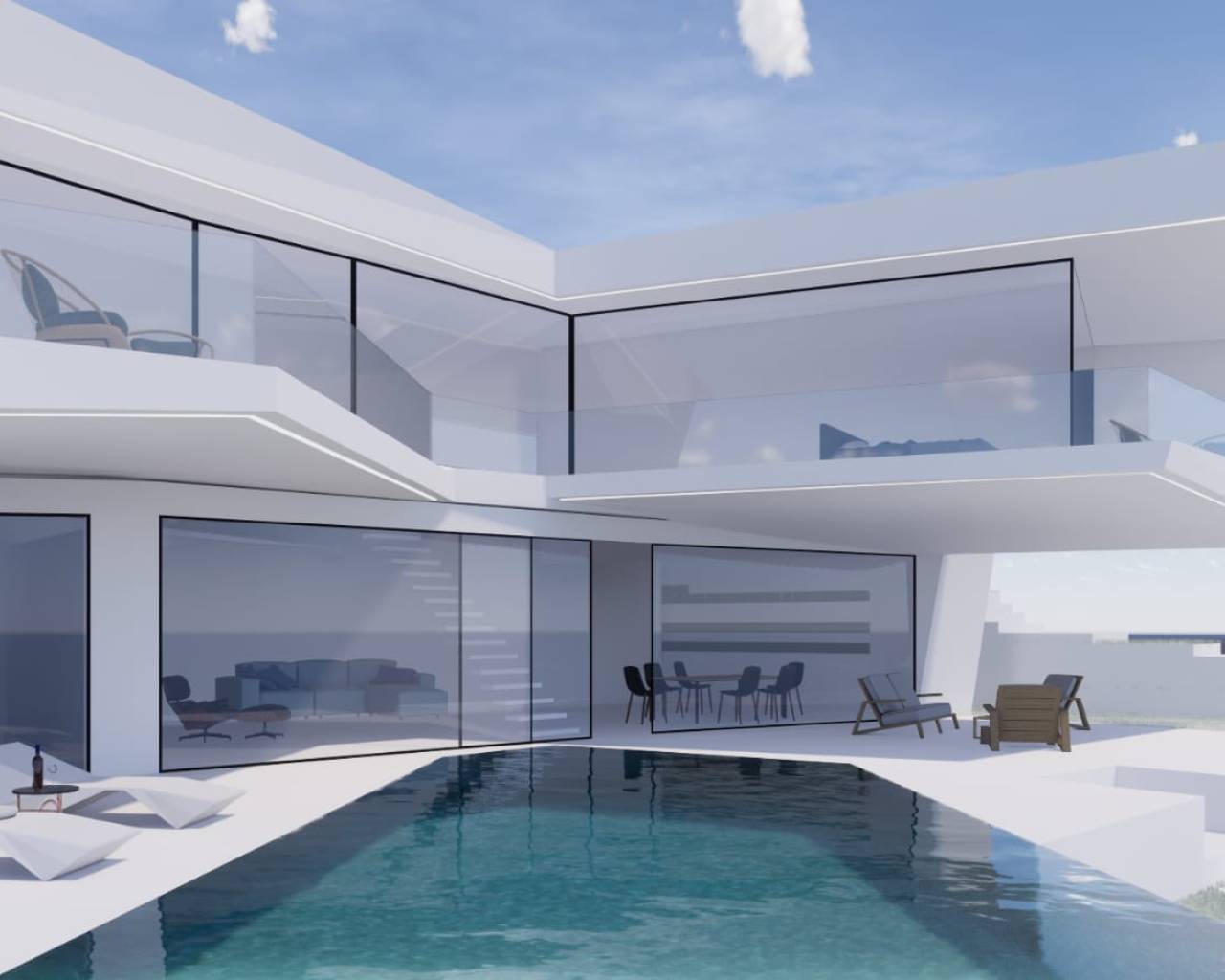 New Build - Villa individuelle - Moraira - Cap Blanc