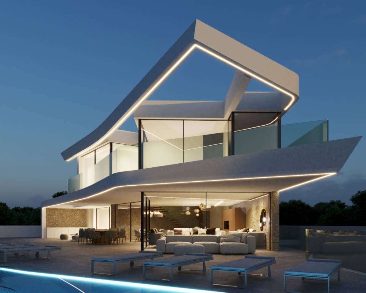 New Build - Villa individuelle - Teulada - Coma de los Frailes