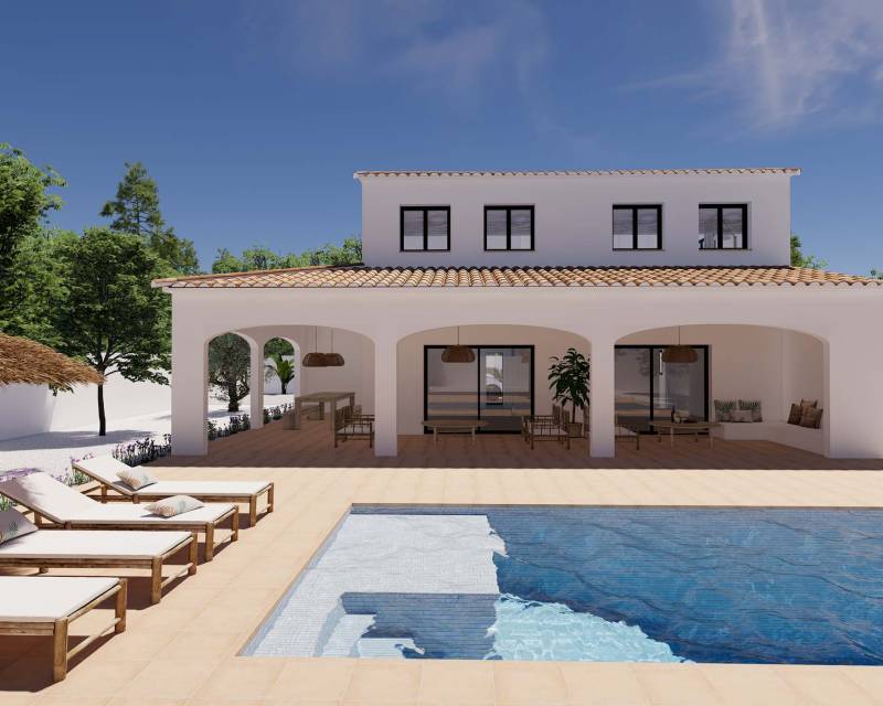 Chalet - Nueva construcción  - Moraira - Pinar del Advocat